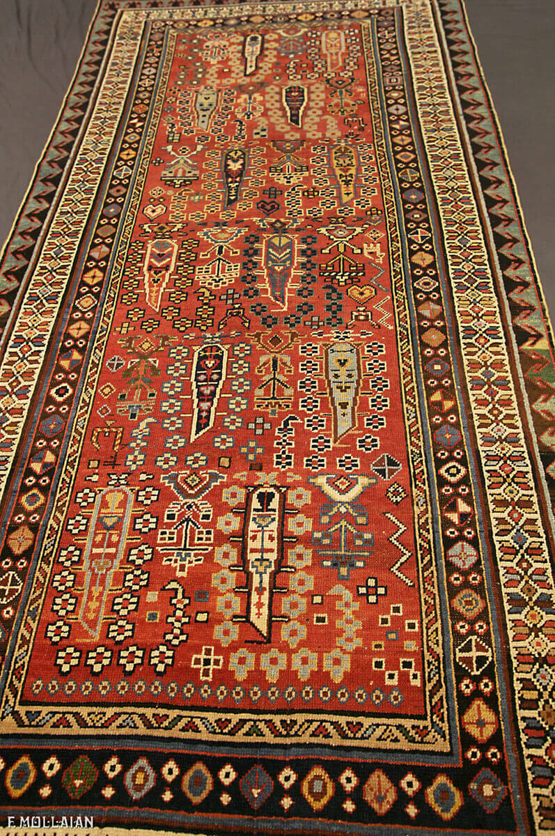 Antique Caucasian Runner Shirvan n°:40274061